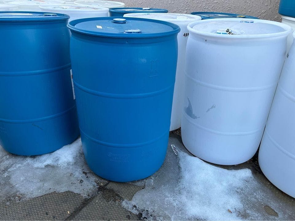 50 Gallon Water Plastic Drums - Aurora CO 80013